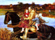 Sir Everett Millais Dream of the Past, Sir Isumbras at the Ford Wall Decal