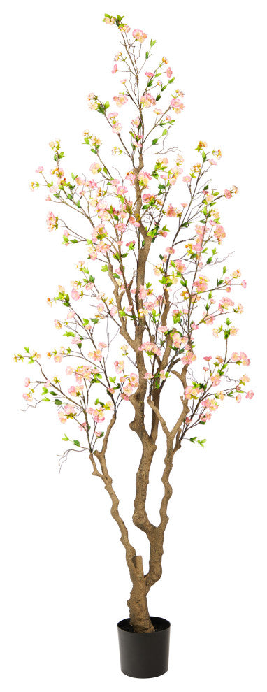 7.5' Cherry Blossom Artificial Tree