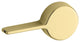 Kohler K-9466-L Cimarron Left Hand Toilet Lever - Polished Brass