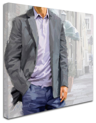 The Macneil Studio 'About Town' Canvas Art, 24"x24"