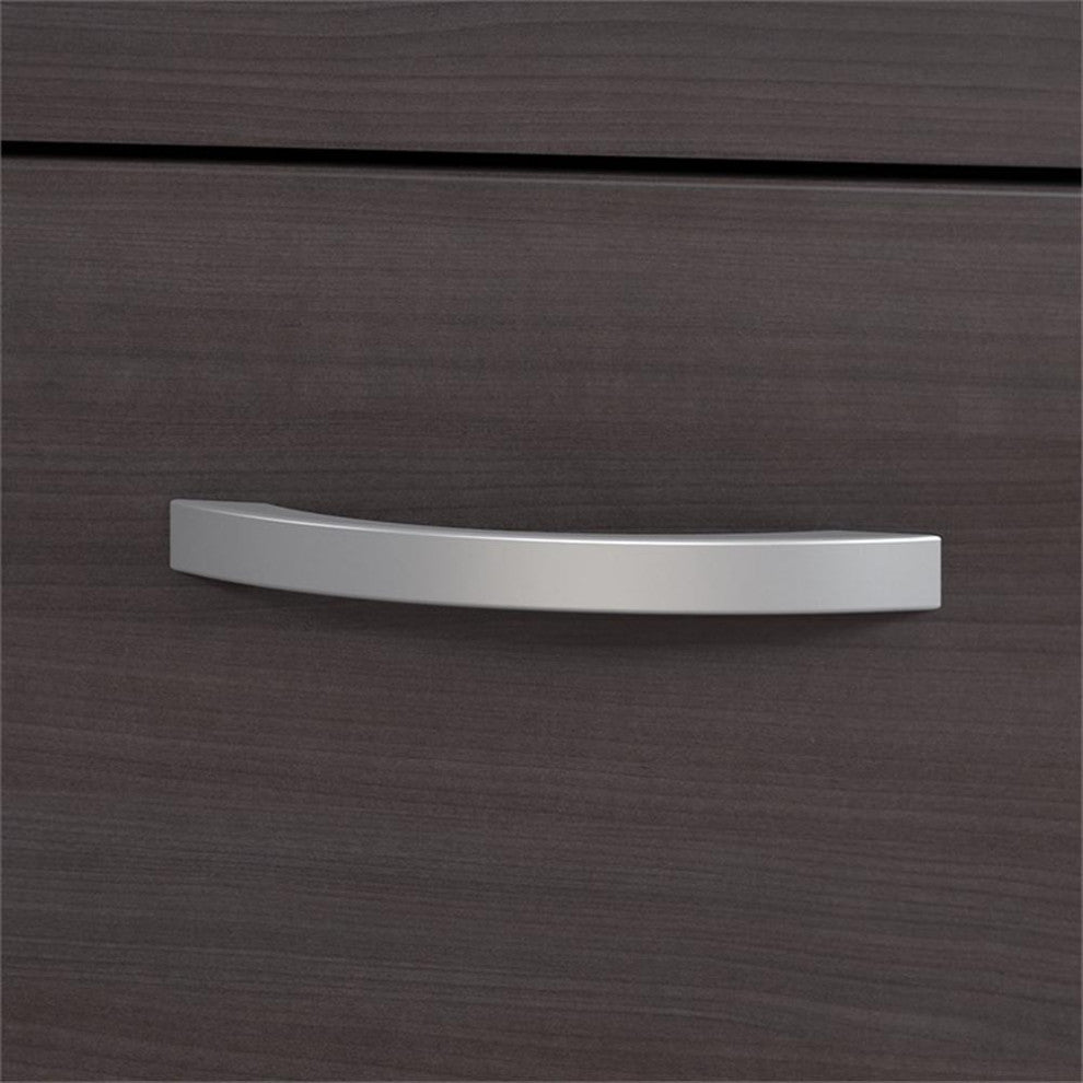Move 60 Series 60W x 30D Height Adjustable Desk with Storage in Gray