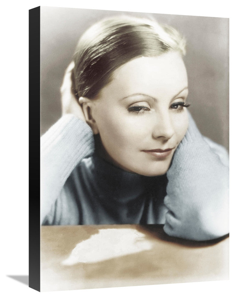"Greta Garbo" Stretched Canvas Giclee by Hollywood Photo Archive, 15x22"