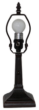 Tiffany Style Spindle Mini Table Lamp, 15" Tall