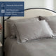Delara 100% Eucalyptus Lyocell Tencel Sheet, 1 Flat Sheet Only, Dove, Full, 90"x105"