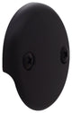 Twist & Close Tub Trim Set With Two-Hole Overflow Faceplate In Oil Rubbed Bronze
