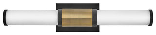 Hinkley Zevi Large Led Vanity, Black