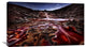 "Last Lights In Rio Tinto Iii (Red River)" Canvas by Jesus M. Garcia, 36x21"