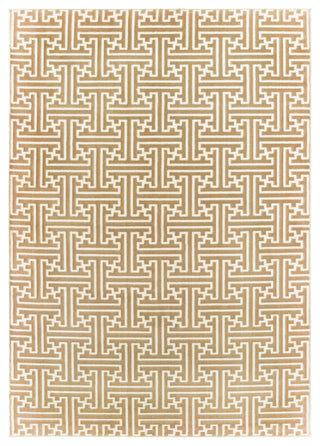 Oriental Weavers Bowen Gold/ Ivory Geometric Indoor Area Rug 7'10"X10'10"