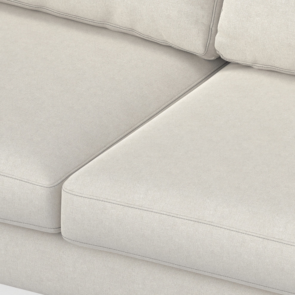 Ava Corner Sectional in Tightly Woven Performance Fabric