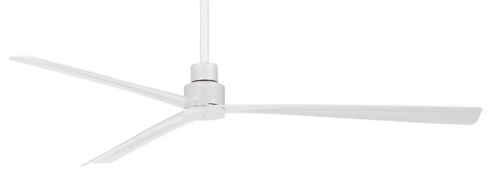 Minka Aire Simple 65" 65" Ceiling Fan, Flat White
