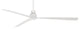 Minka Aire Simple 65" 65" Ceiling Fan, Flat White