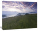 Mountain Plateau at Evening, Landscape Canvas Art Print, 40"x30"