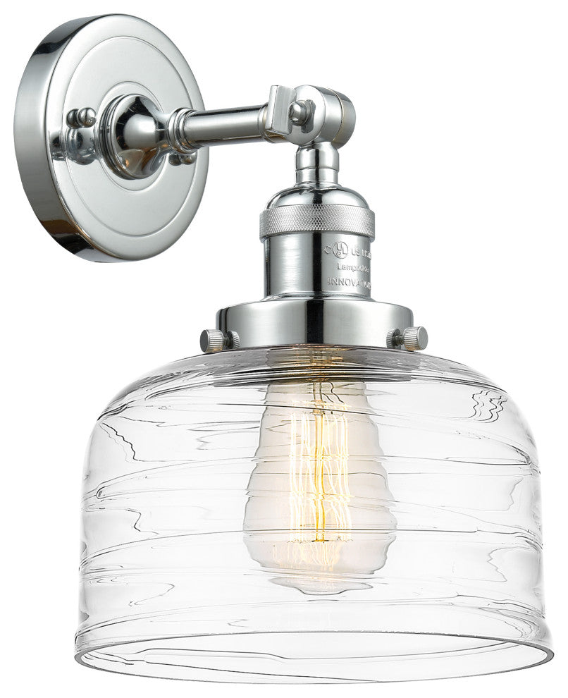 INNOVATIONS 203-PC-G713-LED 1-Light Sconce Polished Chrome