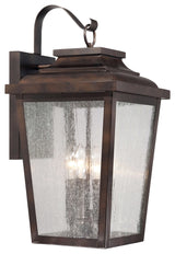 Minka-Lavery "Irvington Manor" Outdoor Wall Light, Chelsea Bronze, 20.75"