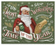 "Santas List II" Digital Paper Print by Janelle Penner, 26"x22"