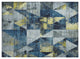 Machine Washable Indoor/Outdoor Chantille ACN1888 Navy 1'8" x 2'6" Rug