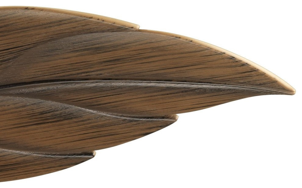 Progress Lighting 52" 5 Blade Indoor and Outdoor Celling Fan, Antique Bronze