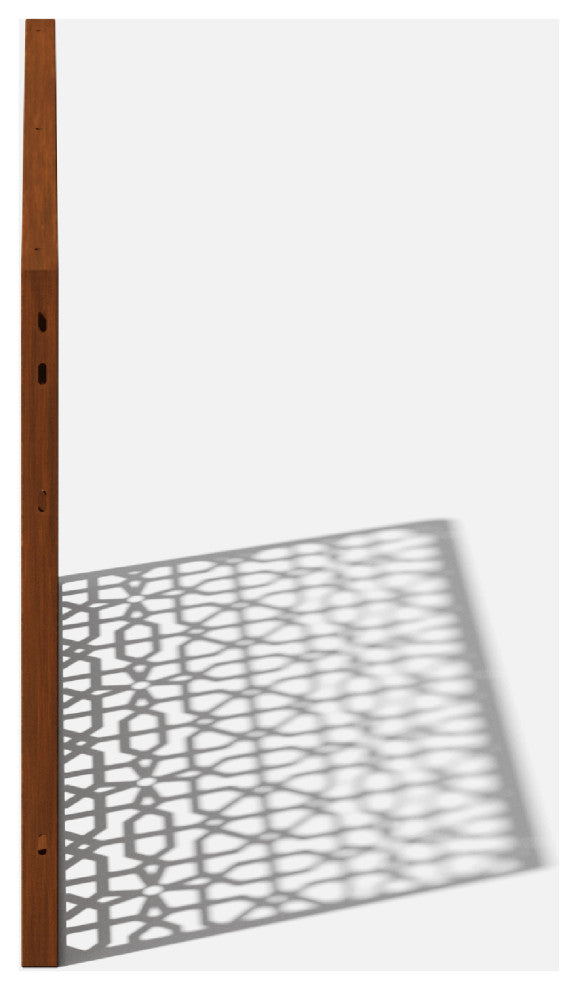 Alta Corten Steel Decorative Screen Panel, Parilla
