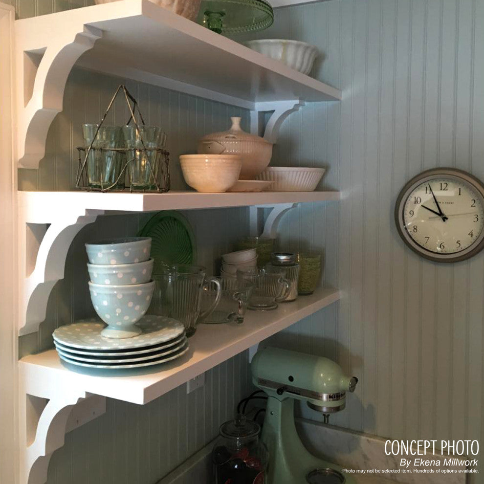 3"W x 5"D x 7"H Hamilton Traditional Bracket, Alder