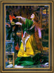 Anthony Frederick Sandys Morgana le Fay  Framed Premium Canvas Print, 18"x27"