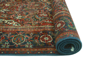 Fine Vintage Heriz Esra Red/Ivory Rug, 6'9 x 9'5