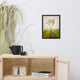 Calming Morning Rural Landscape Framed Photo Paper Wall Art Prints, Black, 12" X 16"