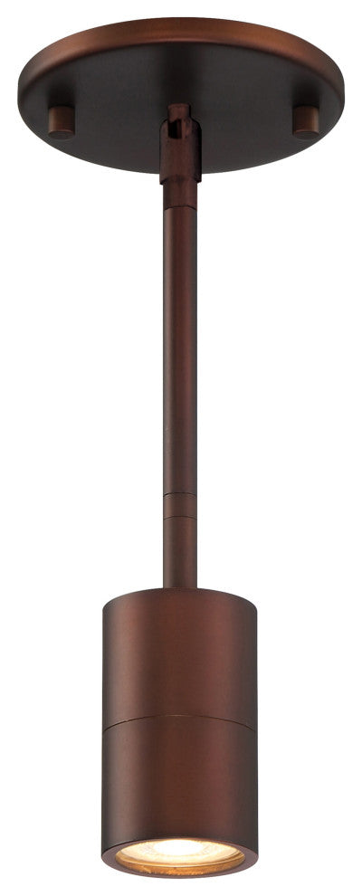 Cafe 1 Light LED Wall Or Ceiling Spotlight, Bronze