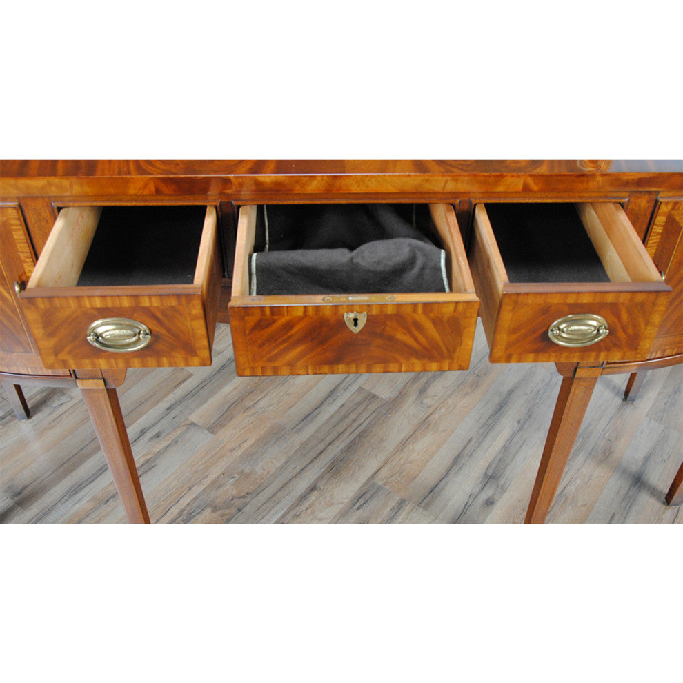 NVIN0253 Vintage Drexel Mahogany Sideboard