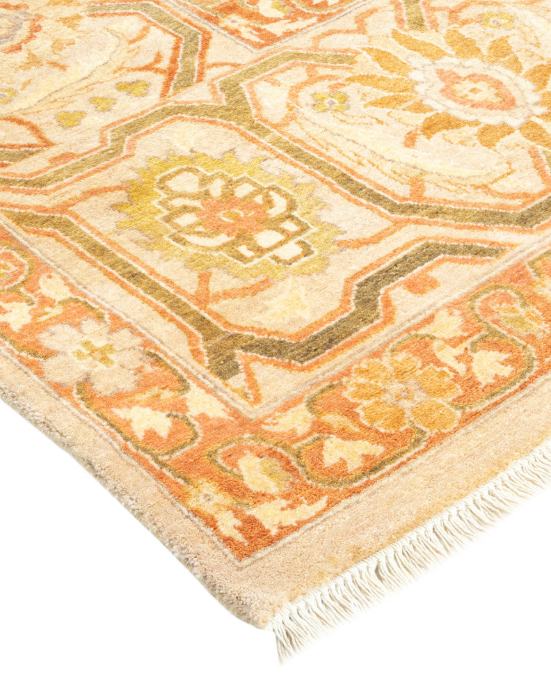 Mogul, One-of-a-Kind Hand-Knotted Area Rug Ivory, 7'10"x10'4"