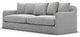 Dade Outdoor Sofa-90"-Faye Ash