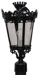 Tuscany Post Mount, White