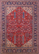 Ahgly Company Indoor Rectangle Mid-Century Modern Area Rugs, 4' x 6'