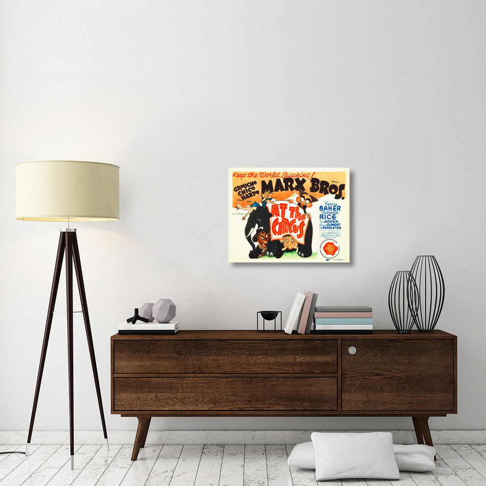 "Marx Brothers - At the Circus 07" Canvas by Hollywood Photo Archive, 30x23"