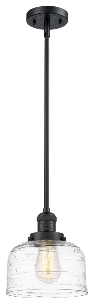 INNOVATIONS 201S-BK-G713 1-Light Mini Pendant Matte Black
