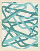 Tricolor Triptych 1, Giclee Reproduction Artwork