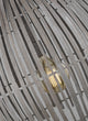 Hanalei Large One Light Pendant, Washed Pine