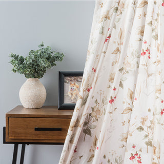 Ellis Curtain Sophia Crushed Taffeta Tailored Panel, Multi, 48"x63"