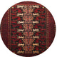 Ahgly Company Indoor Round Traditional Area Rugs, 3' Round