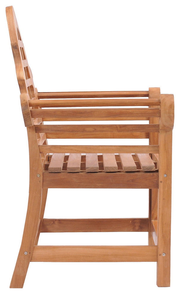 Teak Wood Lutyens Chair
