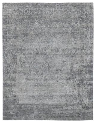 Zenith Area Rug, Gray, 10' x 14', Bordered