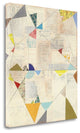 "Geometric Background II V.2" By Courtney Prahl, Giclee on Gallery Wrap Canvas