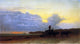 Albert Bierstadt Coastal View Newport, Gallery Wrapped Canvas Print, 15"x30"