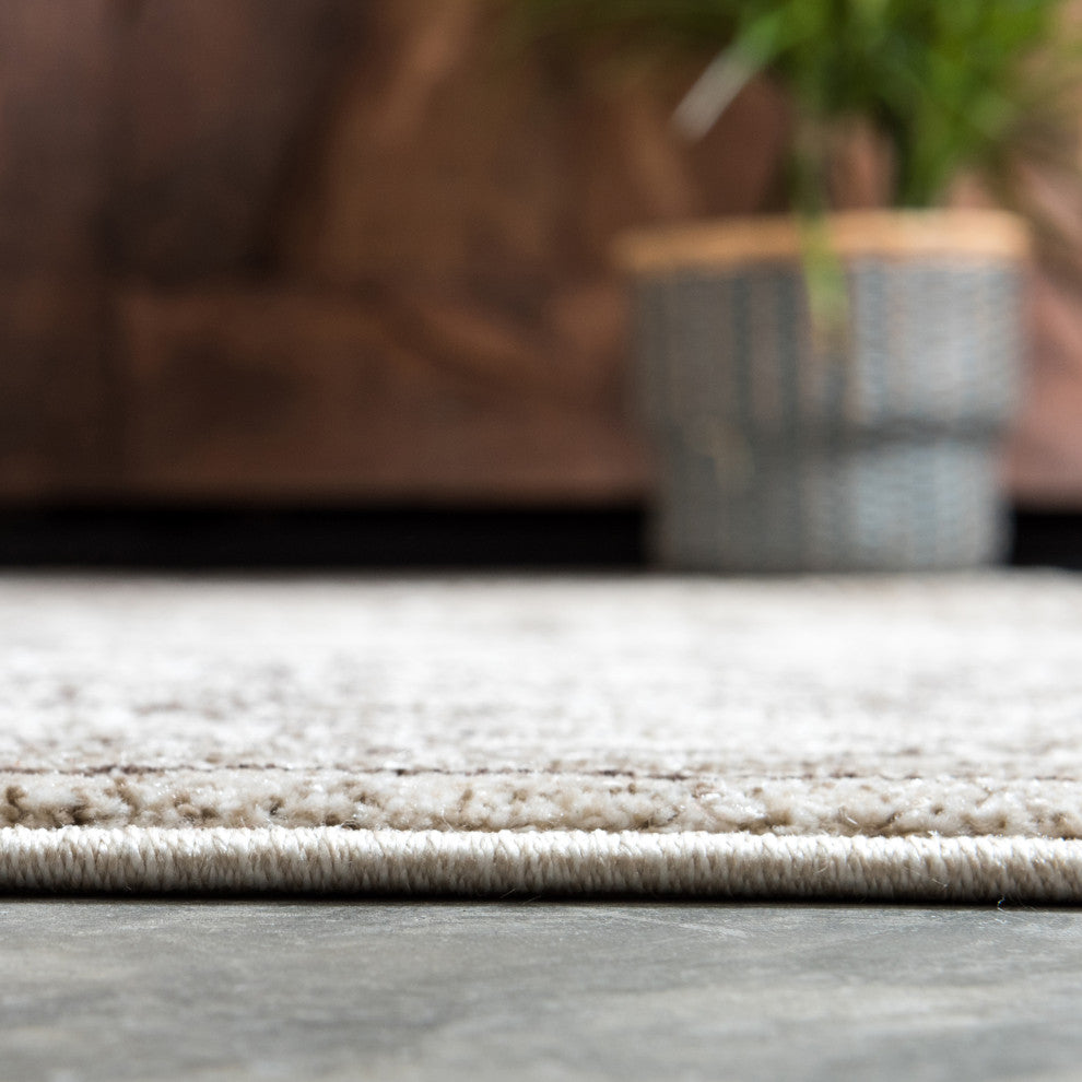 Rug Unique Loom La Jolla Ivory Rectangular 3' 3 x 5' 3