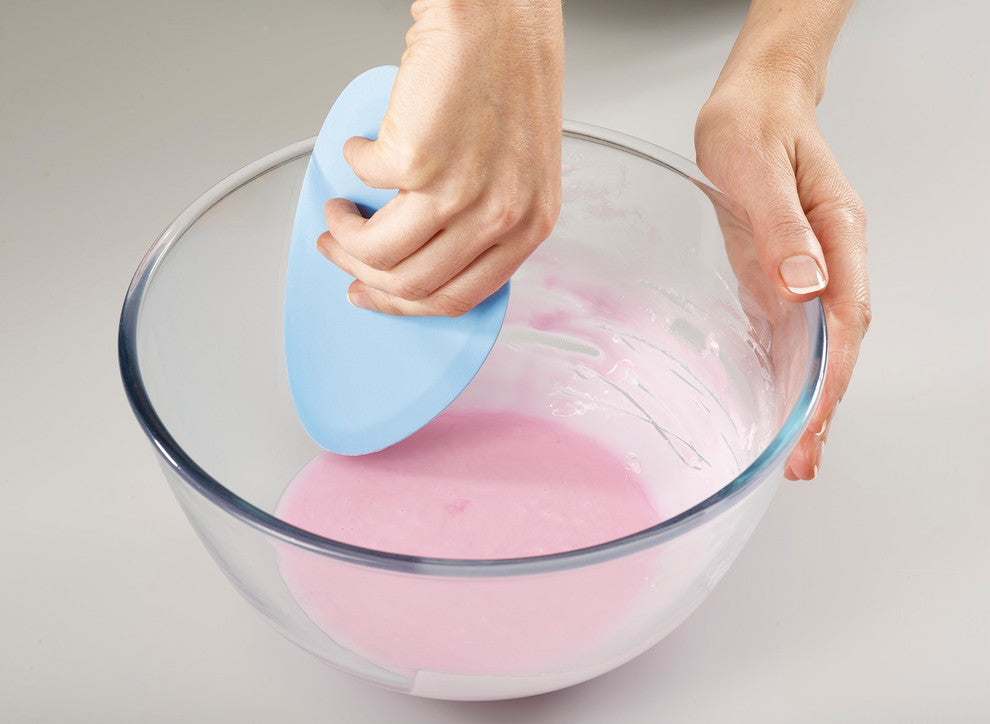 Joseph Joseph Blue Silicone Fin Bowl Scraper