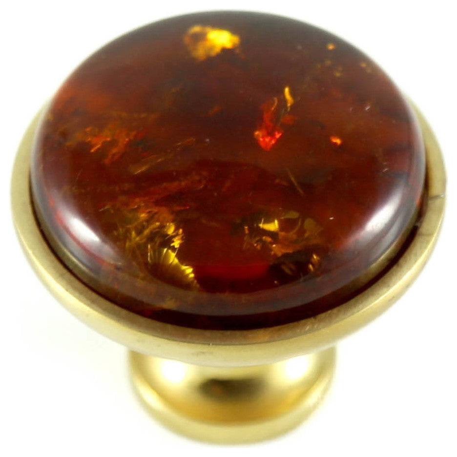 Baltic Amber Knob