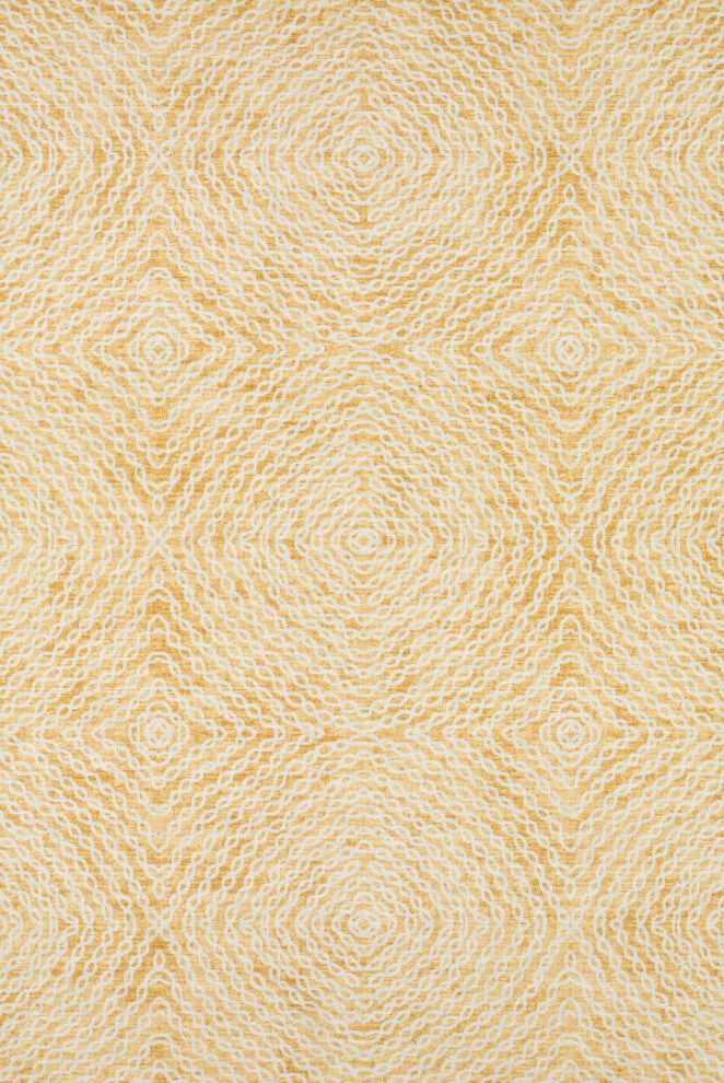 Dalyn Brisbane BR3 Gold 2'3"x7'6" Runner Rug