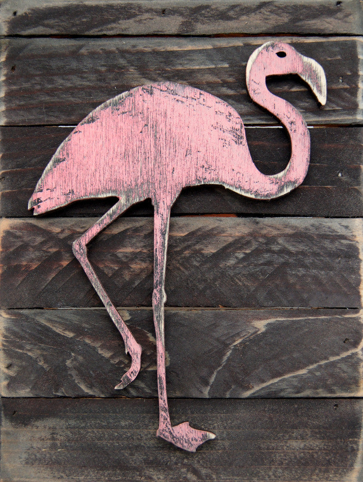 Pink Flamingo Block