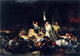 Eugenio Lucas Velazquez The Defence of Saragossa Gallery Wrapped Canvas Print