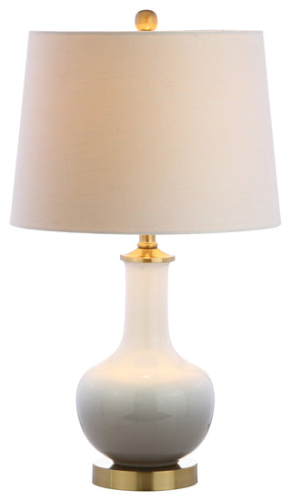 Gradient 25" Ceramic and Brass Table Lamp