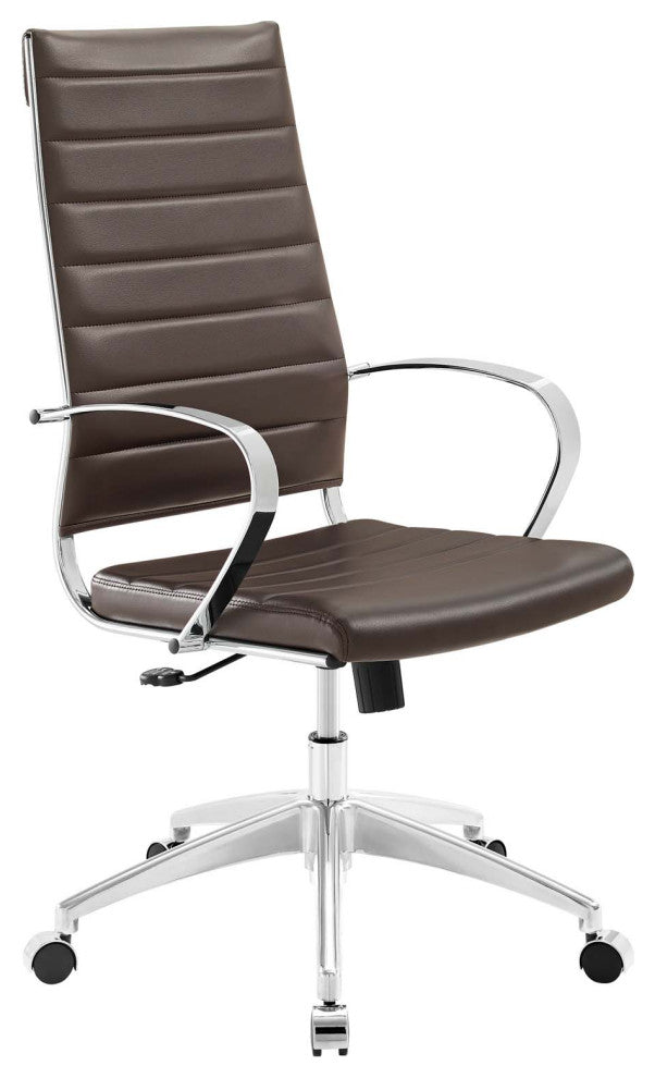 Jive Highback Office Chair-Brown